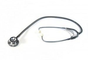 Extreme cold damages stethoscope tubing and prevents Iditarod veterinarians from accurately hearing a dog's heart and lung sounds.