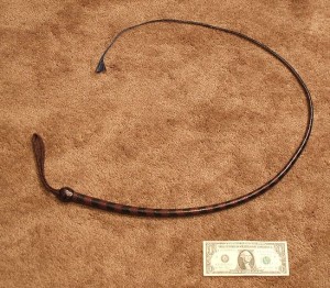 Whip used on sled dogs, photo attributed to wikimedia